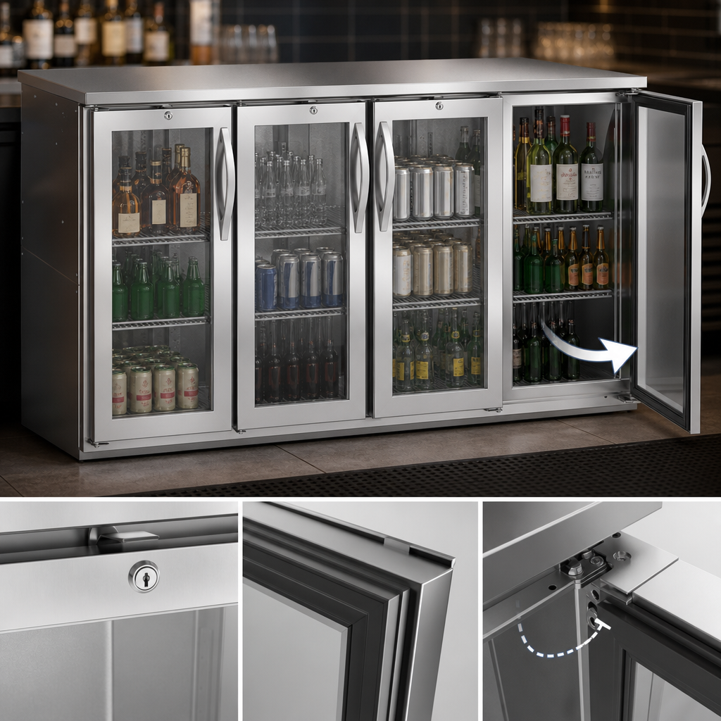 Secure, Self-Closing Doors