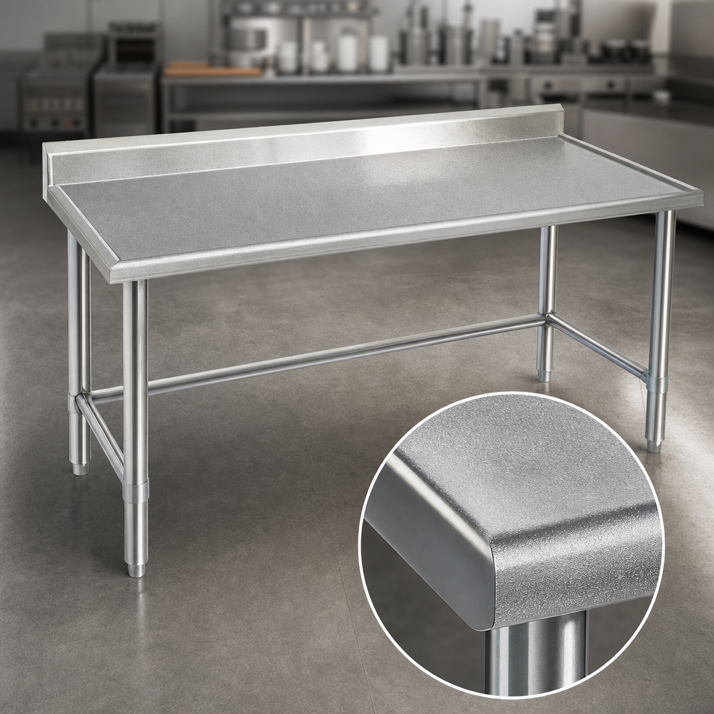 14-Gauge Stainless Steel Top