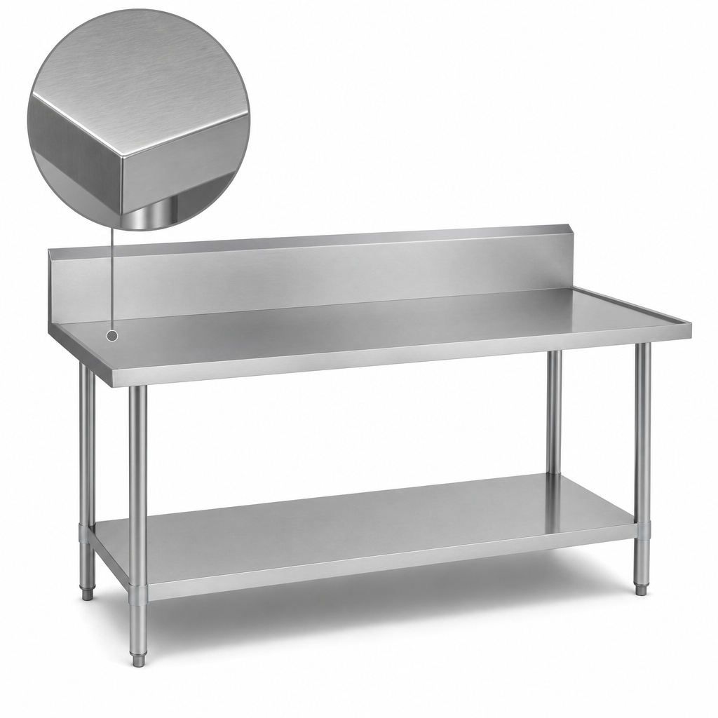 14-Gauge 300 Series Stainless Steel Top