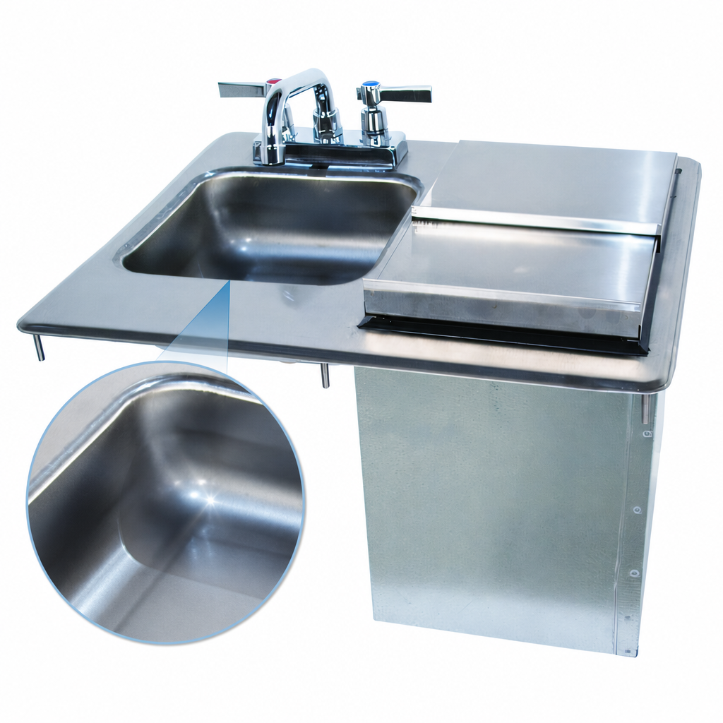Deep Drawn Sink Bowl