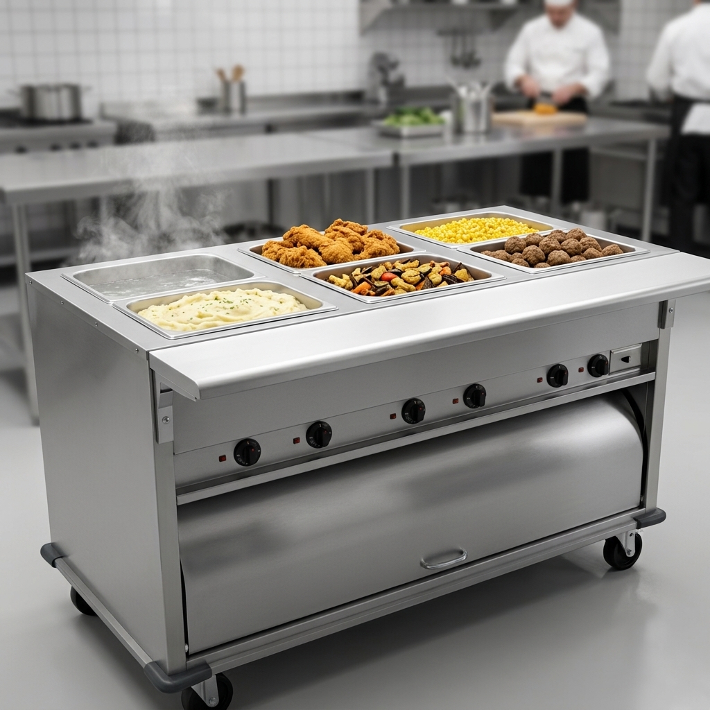 Effortlessly switch between wet or dry operation for each well, providing ultimate flexibility to keep a variety of dishes at their perfect serving temperature.
