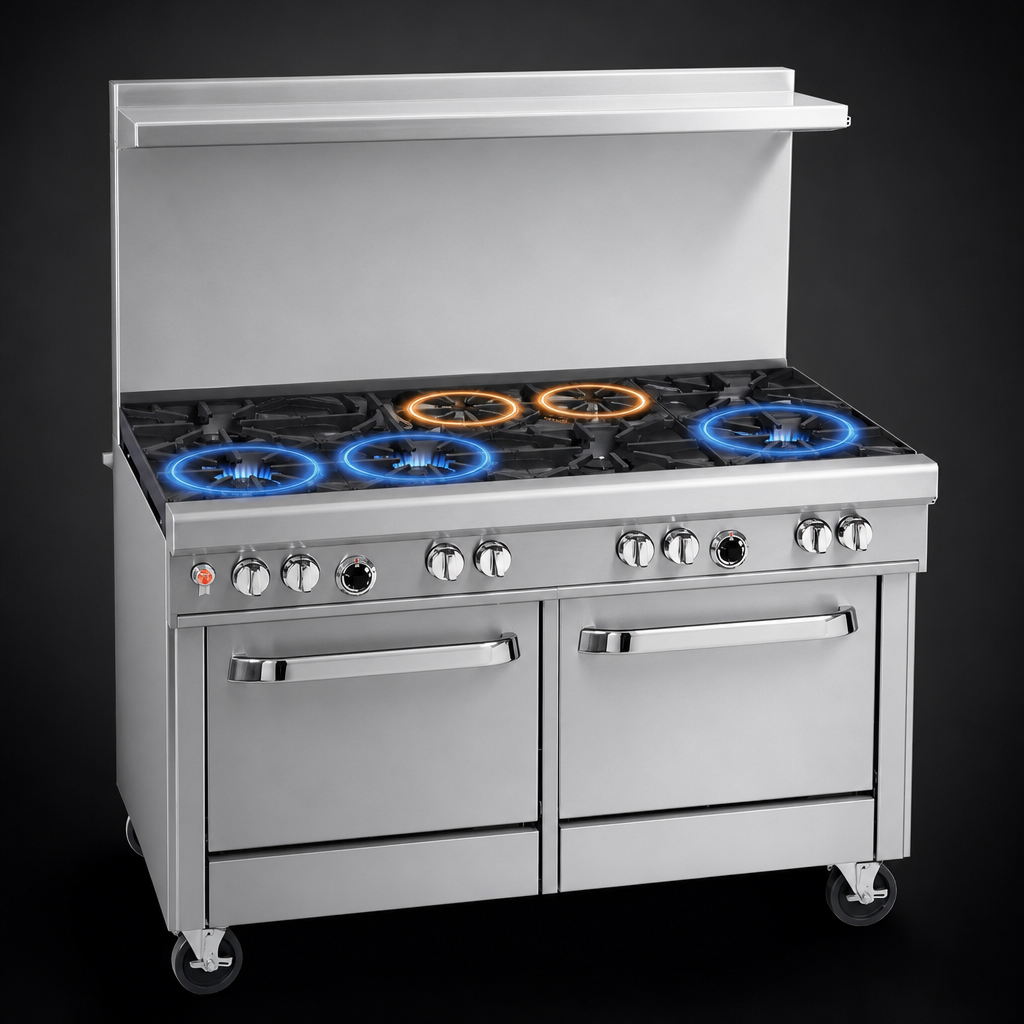 Seven-Burner Open Top
