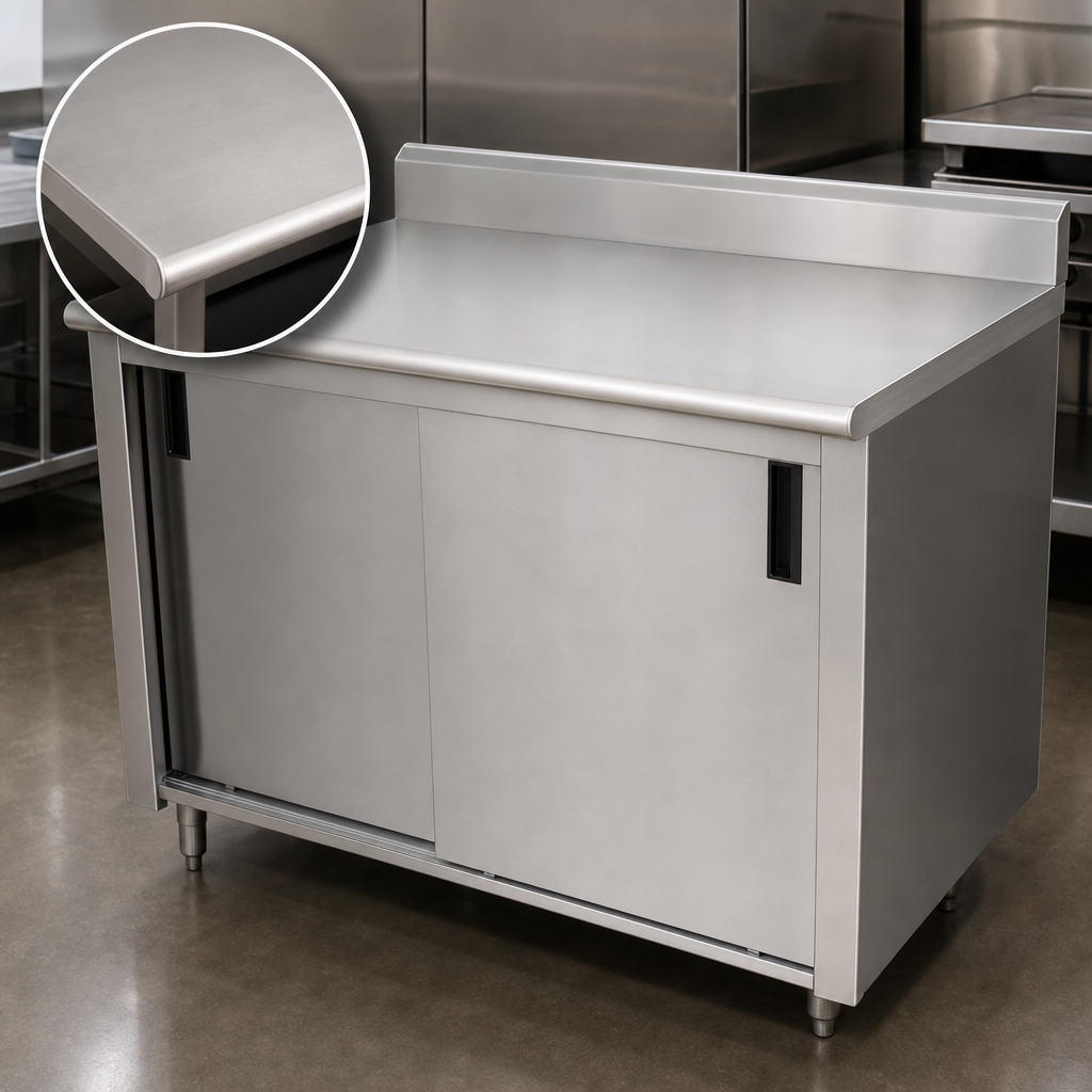 14-Gauge 304 Stainless Steel Top