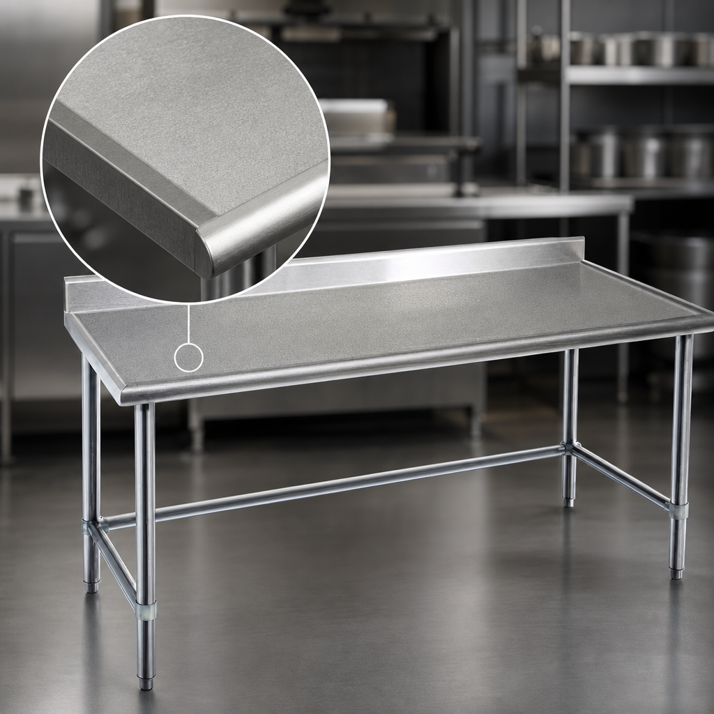 14-Gauge 300 Series Stainless Steel Top