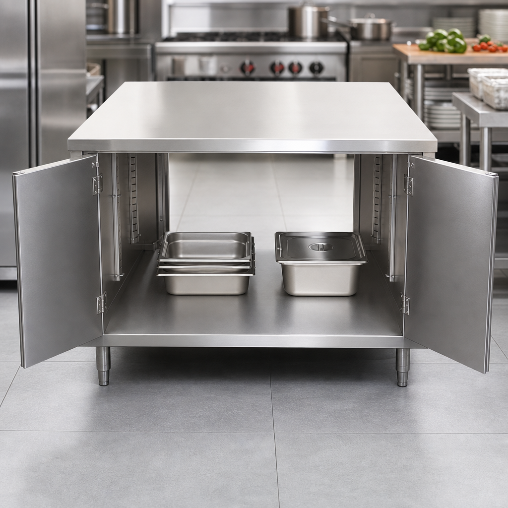Dual-Access Cabinet Base