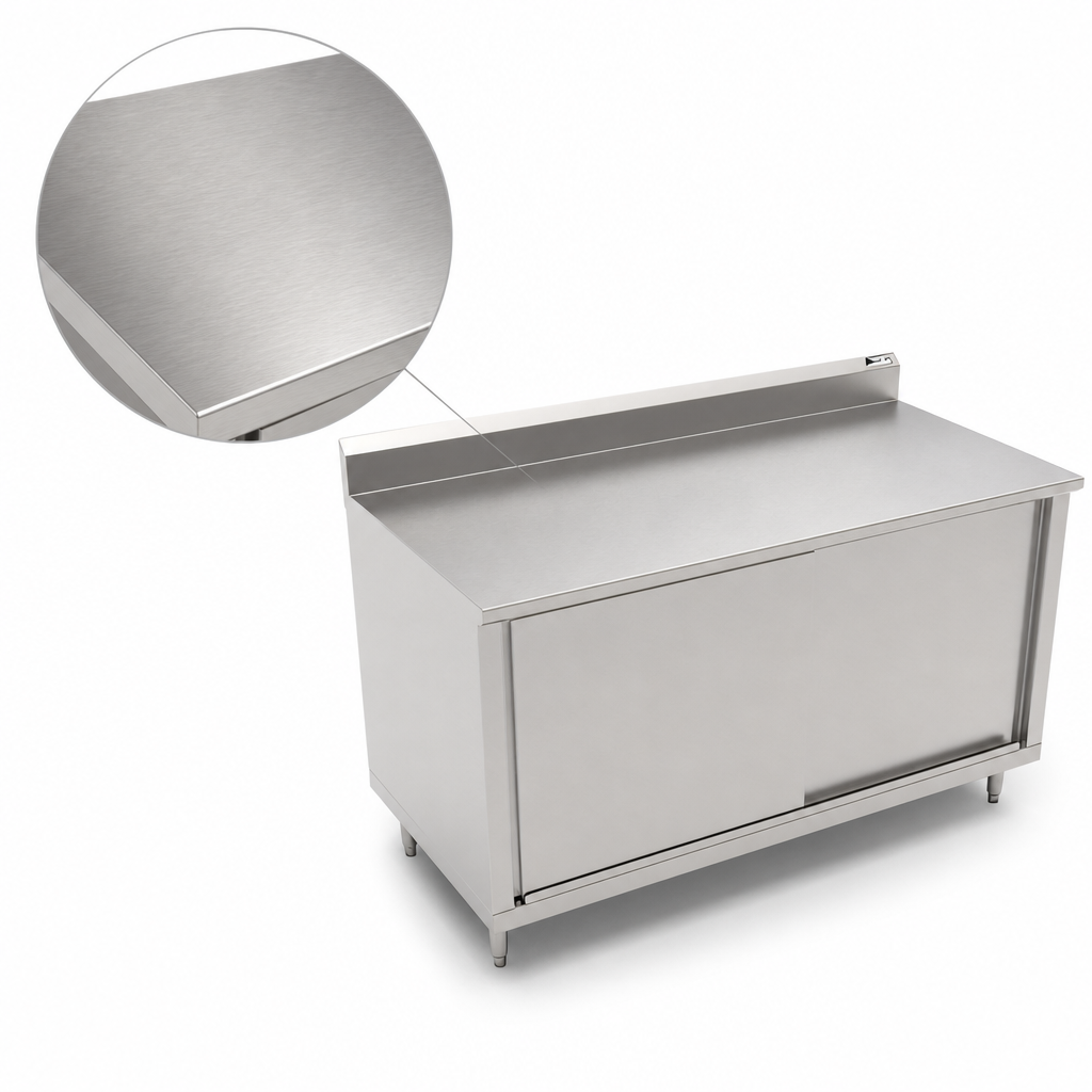 16 Gauge Type 300 Stainless Steel Top