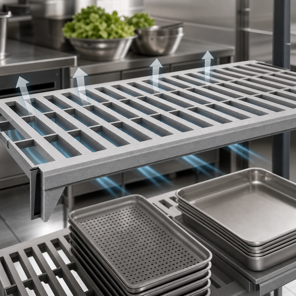 Vented Shelf Plates
