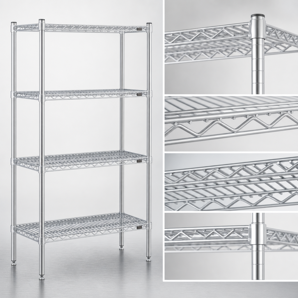 Patented QuadTruss Shelves