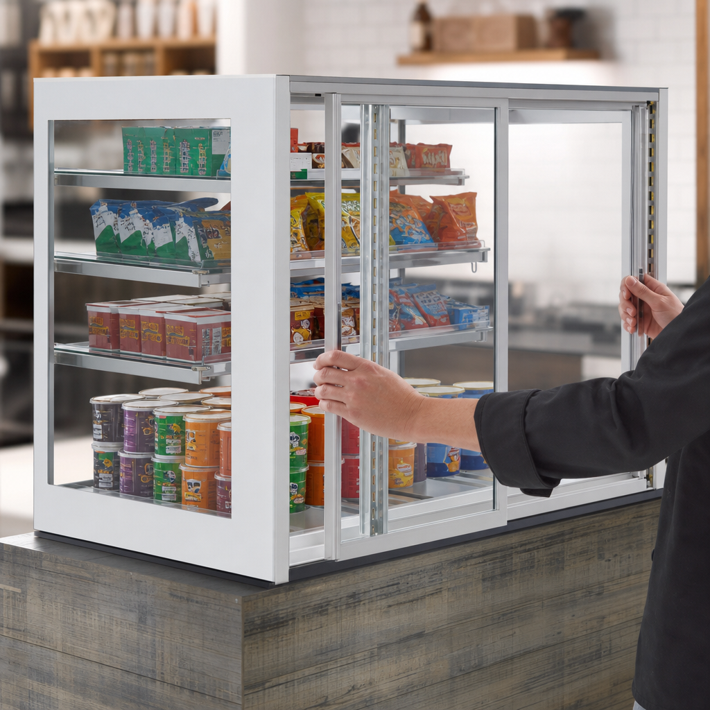Removable Sliding Rear Glass Doors