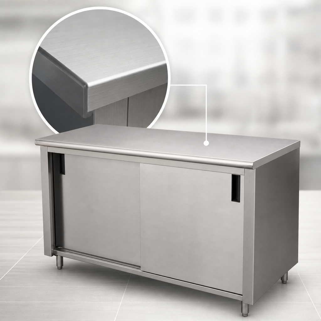 16 Gauge 304 Stainless Steel Top