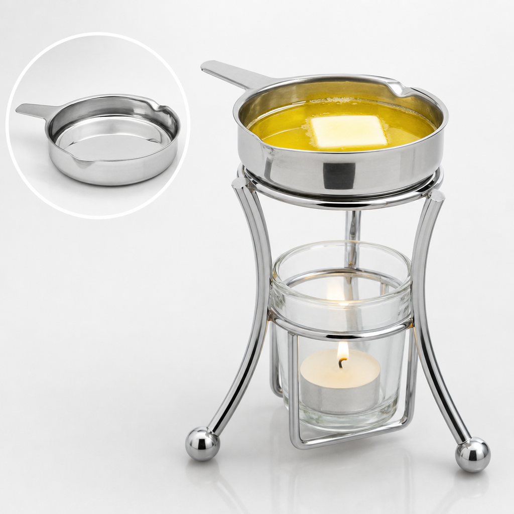 3.25 oz Stainless Steel Butter Pan