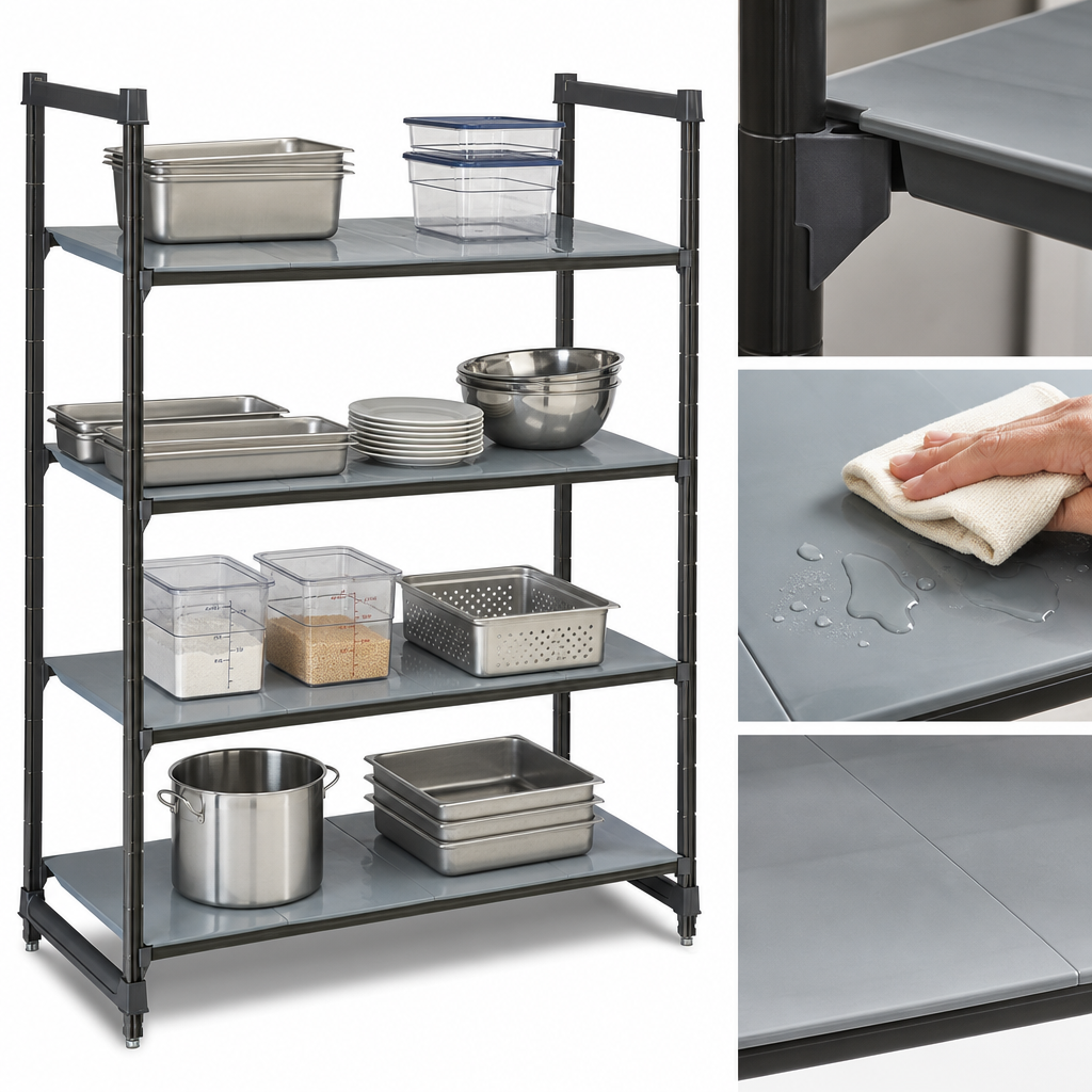 Solid Polypropylene Shelf Plates
