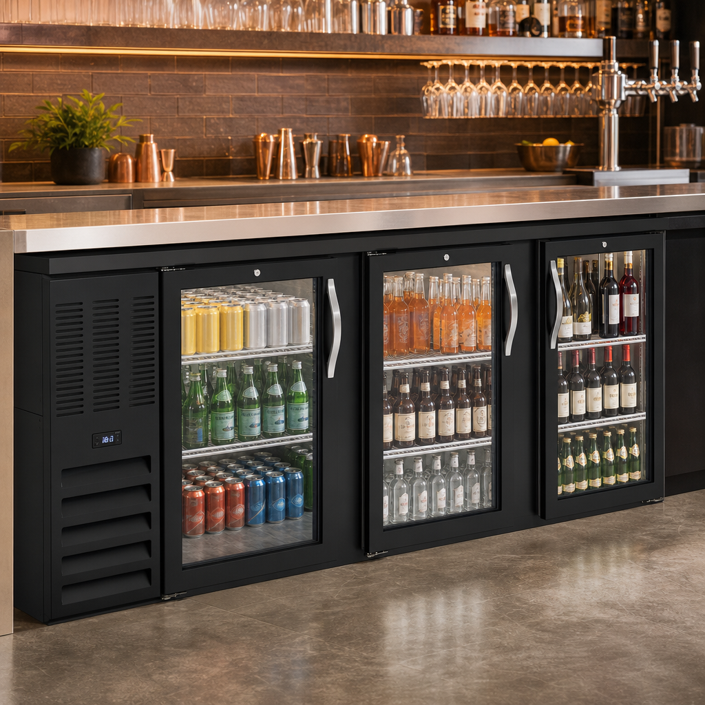 Food-Rated Glass-Door Cabinet