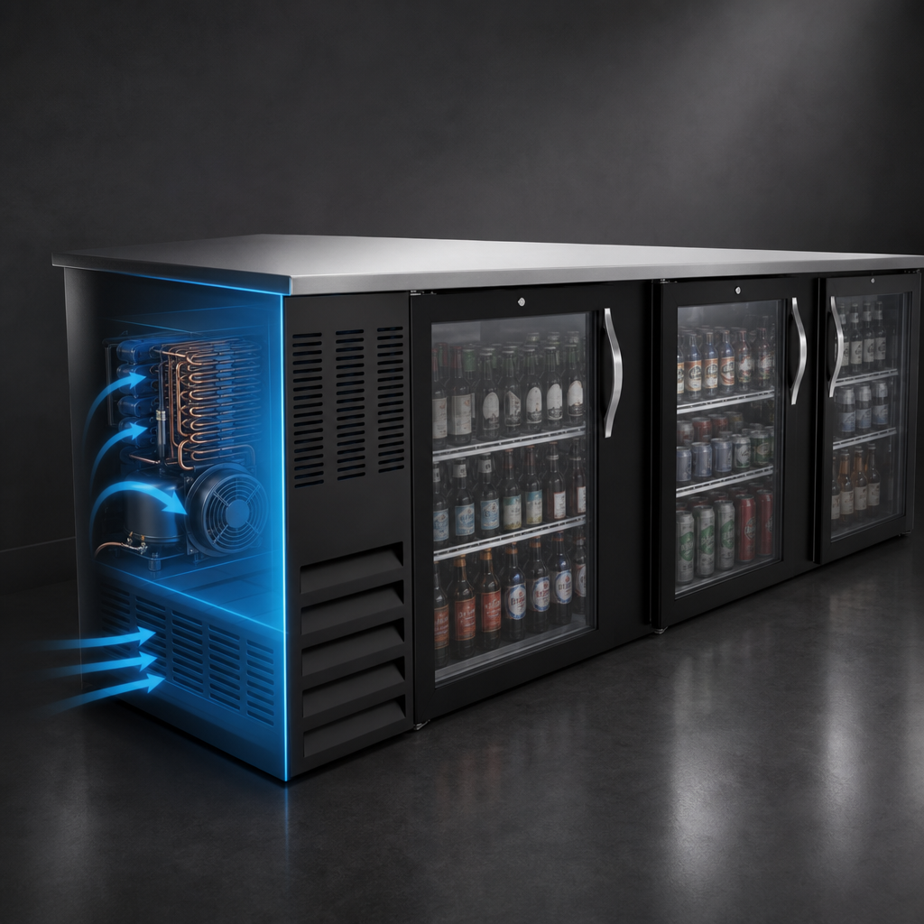Left-Mounted Self-Contained Refrigeration
