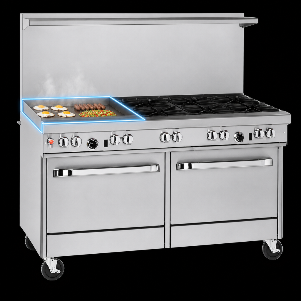 24-Inch Griddle Section