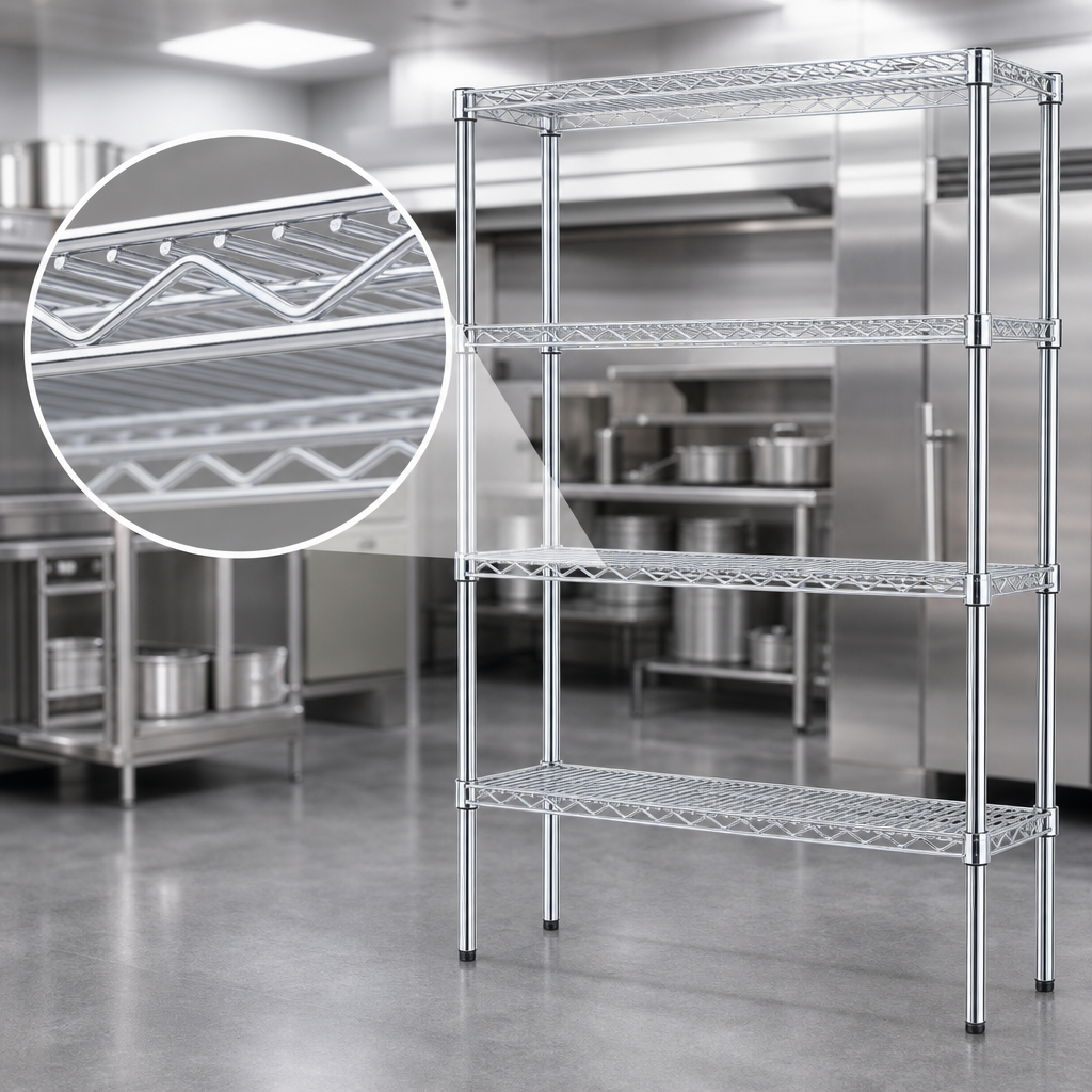 Patented QuadTruss® Shelf Design