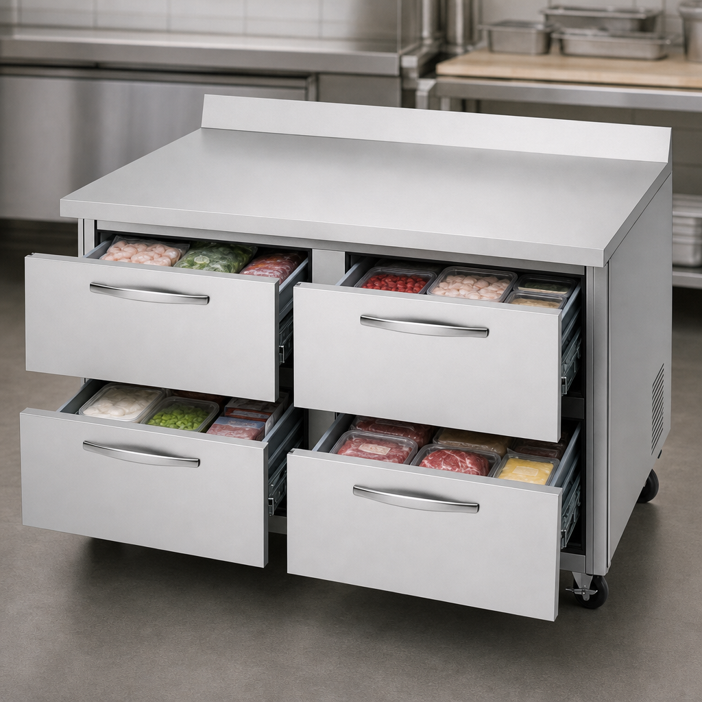 Four Drawer Storage