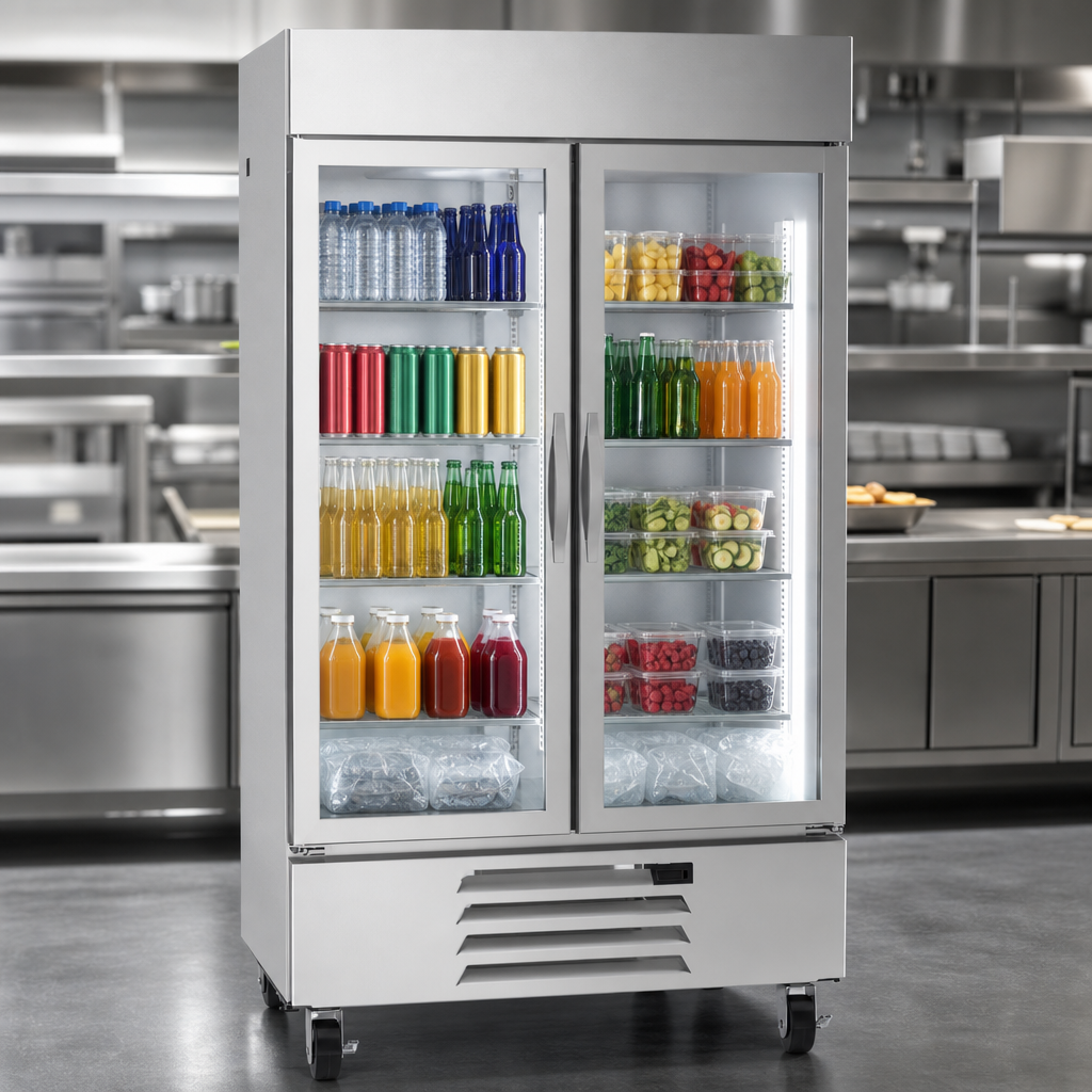 Glass Door Display