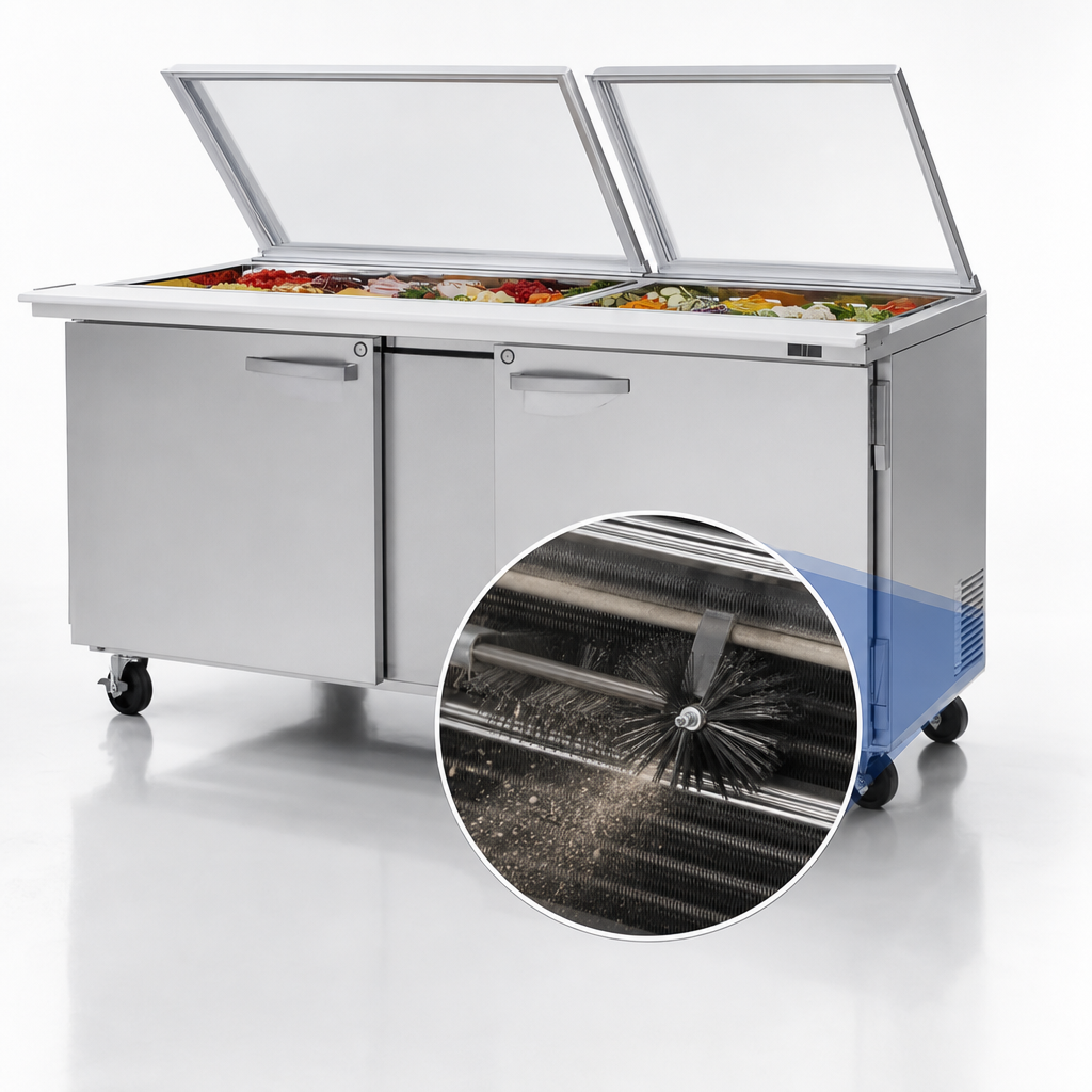 Self-Cleaning Condenser