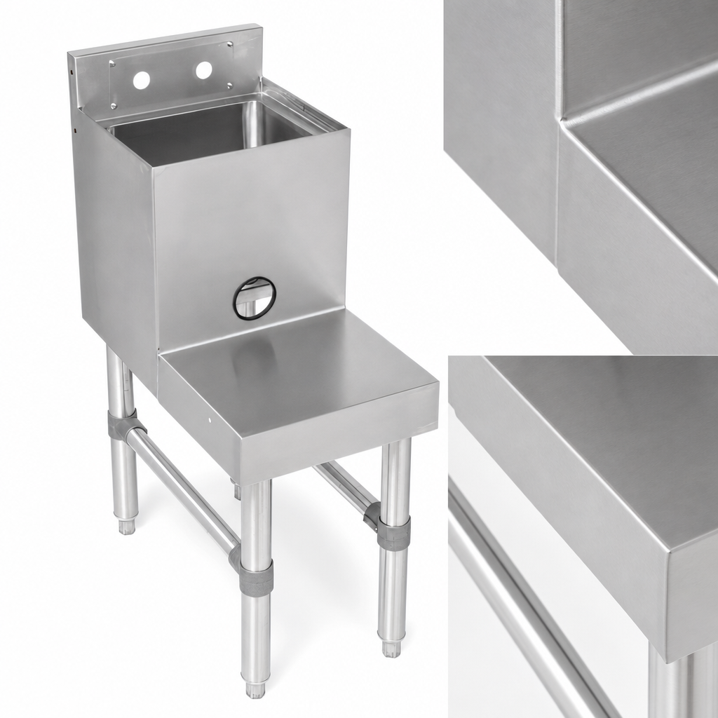 18-Gauge Stainless Steel Construction