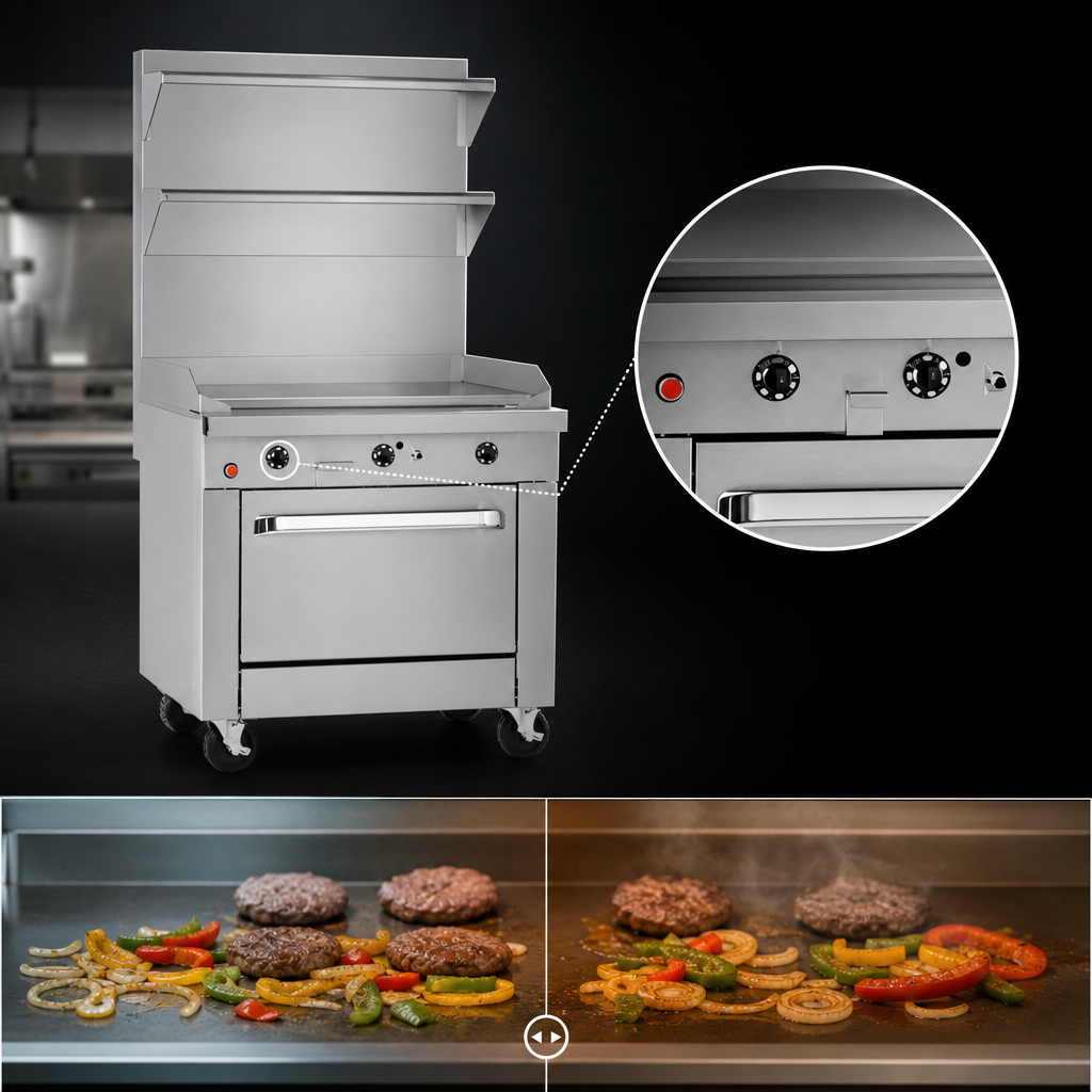 Thermostatic Griddle Controls