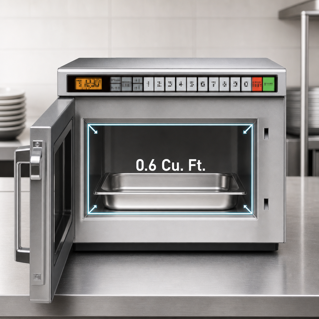 0.6 Cu. Ft. Compact Cavity