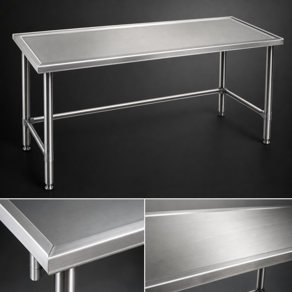 14-Gauge 300 Series Stainless Steel Top