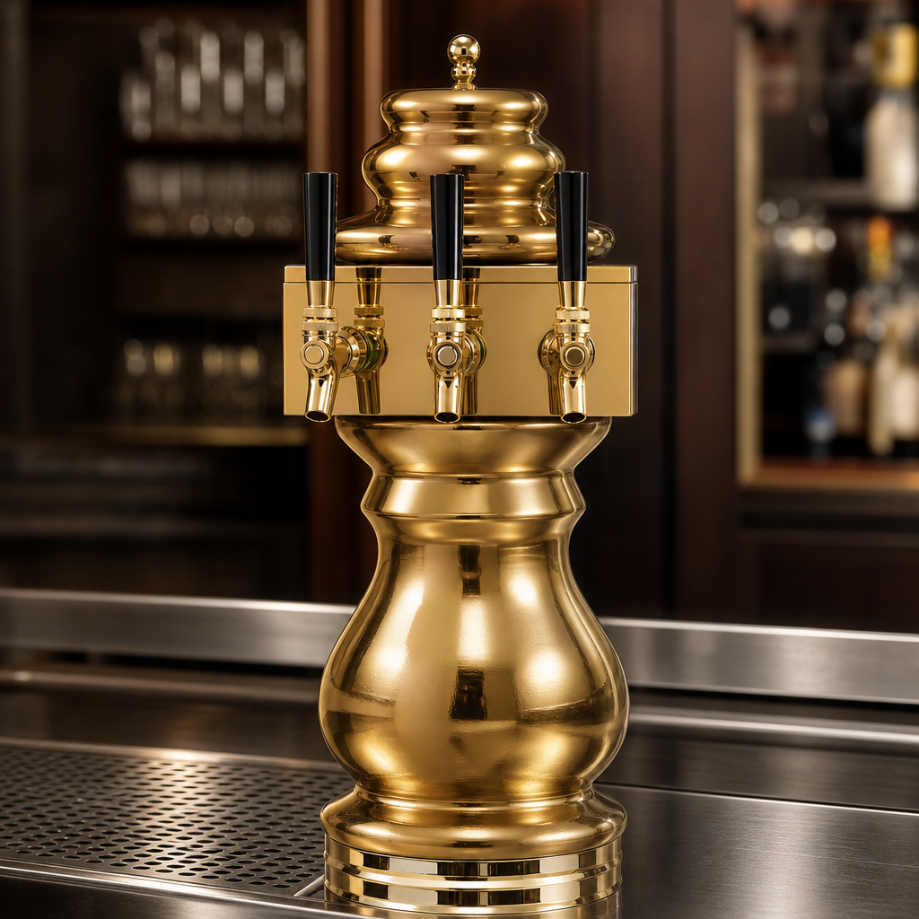 Three-Faucet Tower