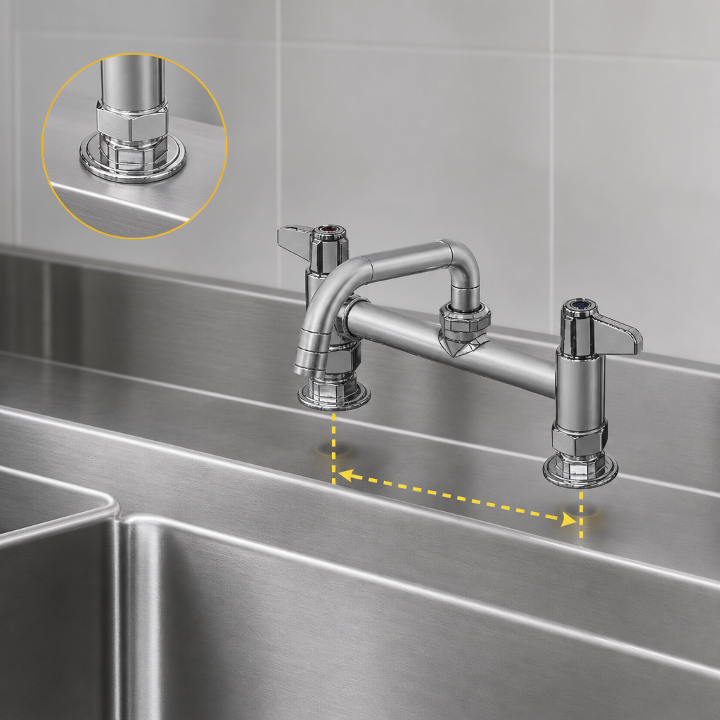 8-Inch Deck Mount Design