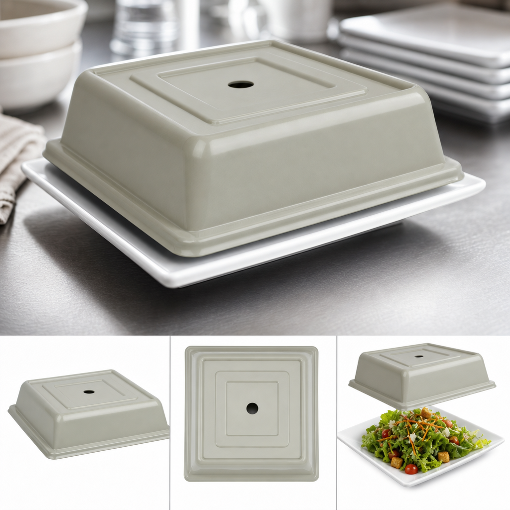 Square Plate Cover Design