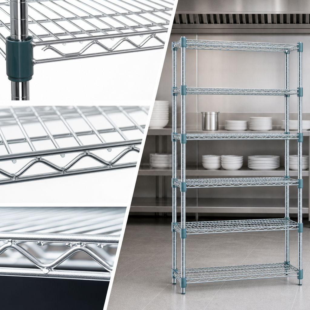 Patented QuadTruss Shelf Design