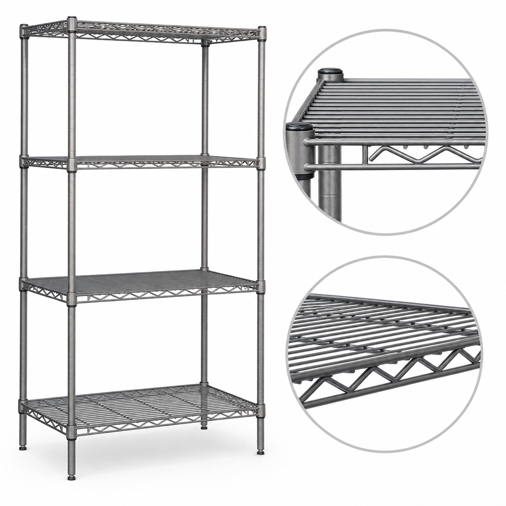 QuadTruss® Wire Shelves