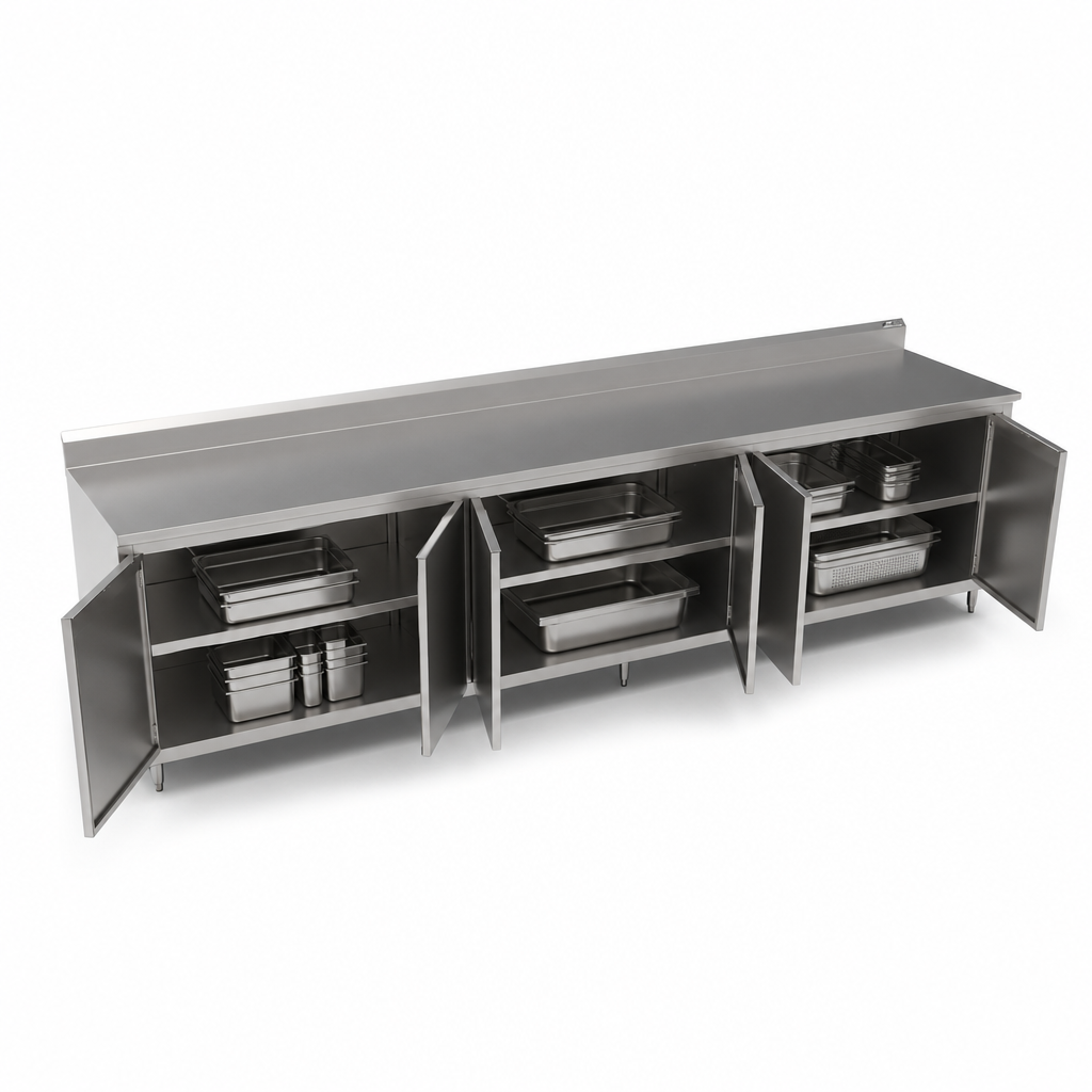 Cabinet Base With Hinged Doors