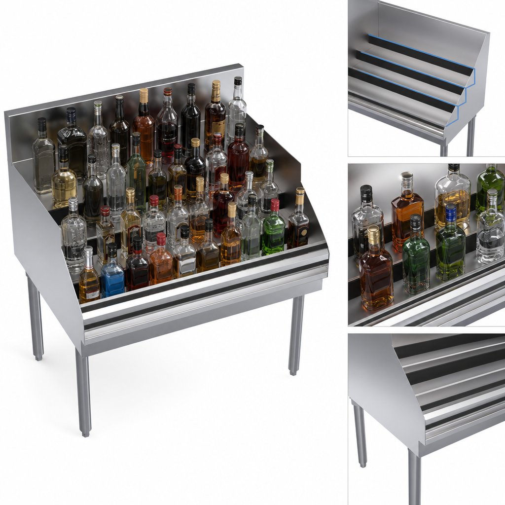 Four Bottle Steps
