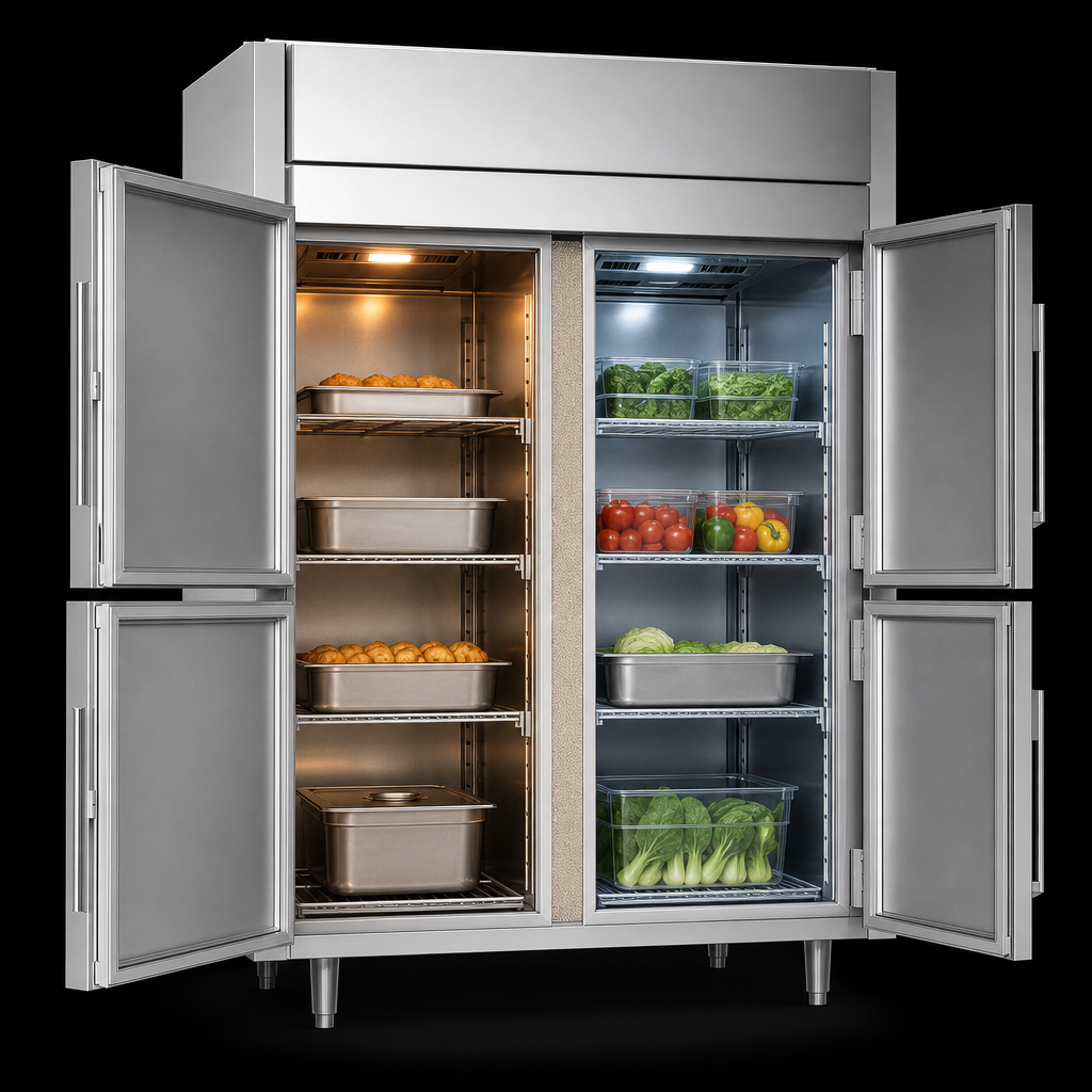 Dual-Temperature Layout