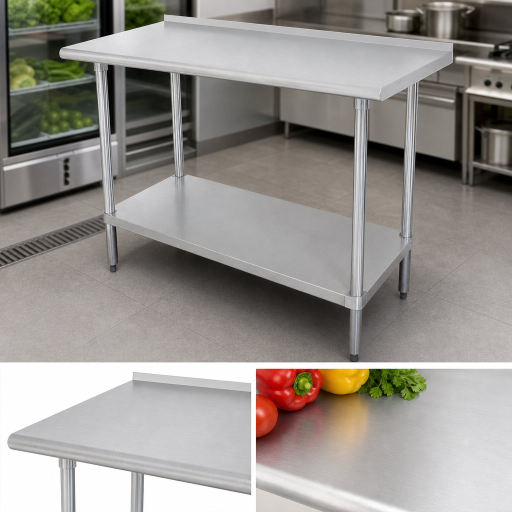 16-Gauge 430 Stainless Steel Top
