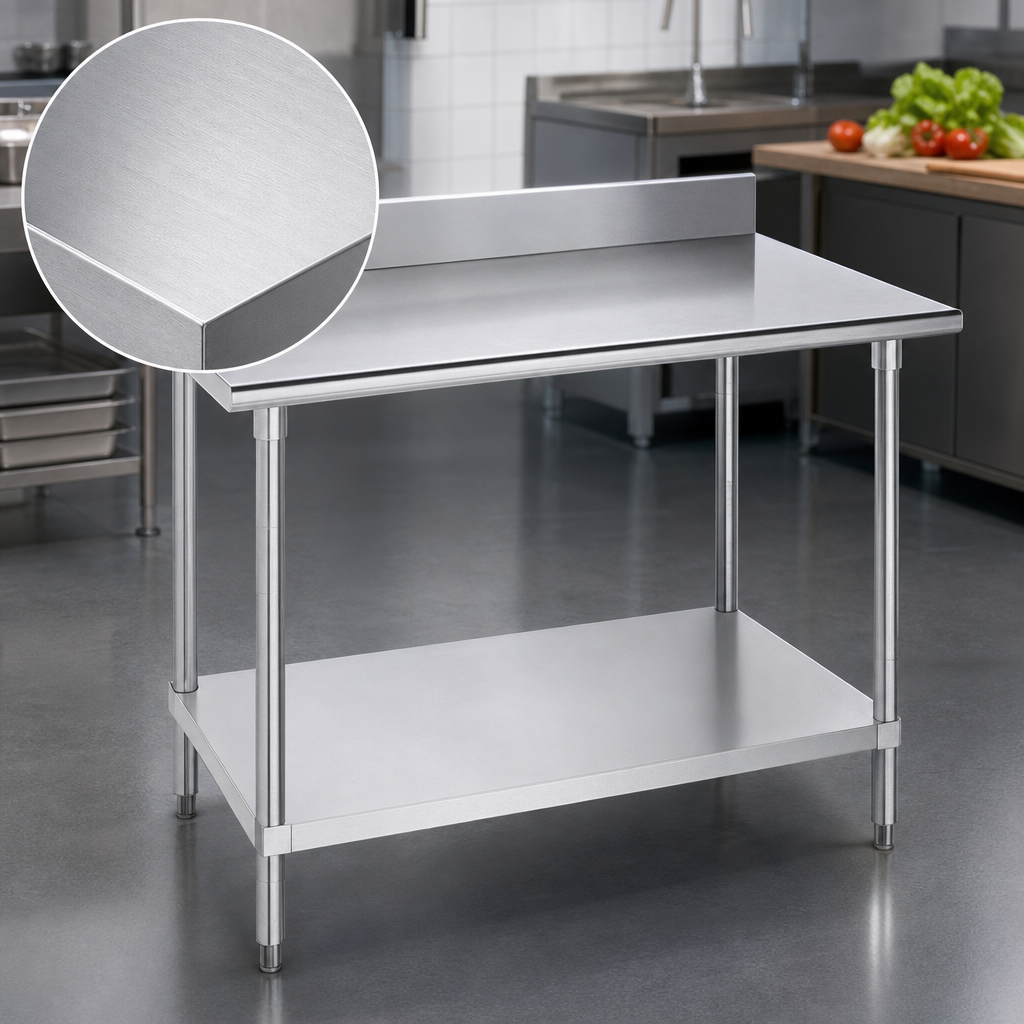 16-Gauge 430 Stainless Steel Top