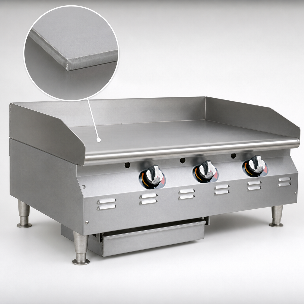 3/4-Inch Fully Welded Griddle Plate