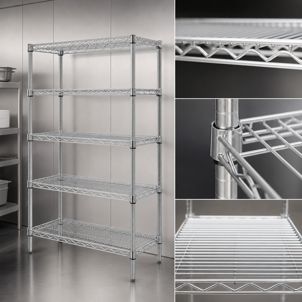 Patented QuadTruss Shelf Design
