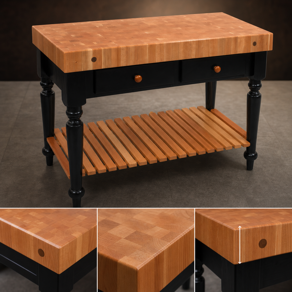 4-Inch End Grain Top