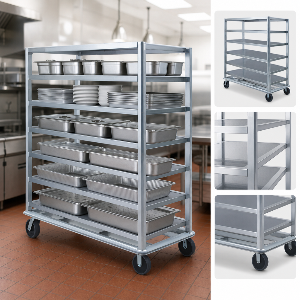 Six Large Shelves