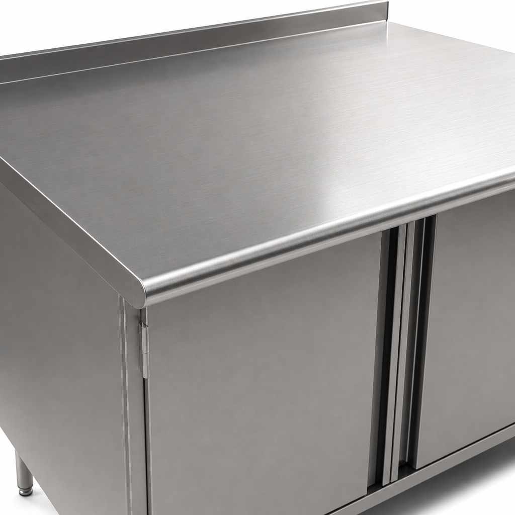 14-Gauge 304 Stainless Steel Top