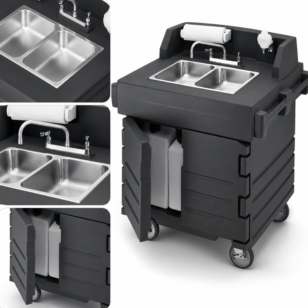 Two-Compartment Sink