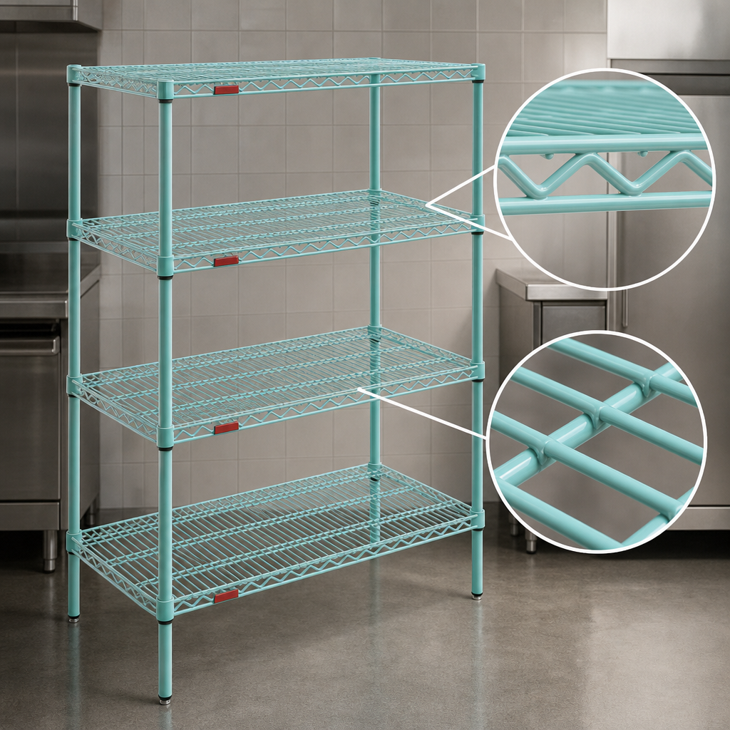 Patented QuadTruss Shelf Design