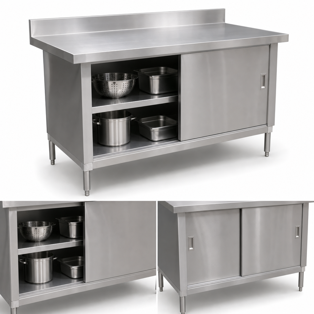 Sliding Door Cabinet Base