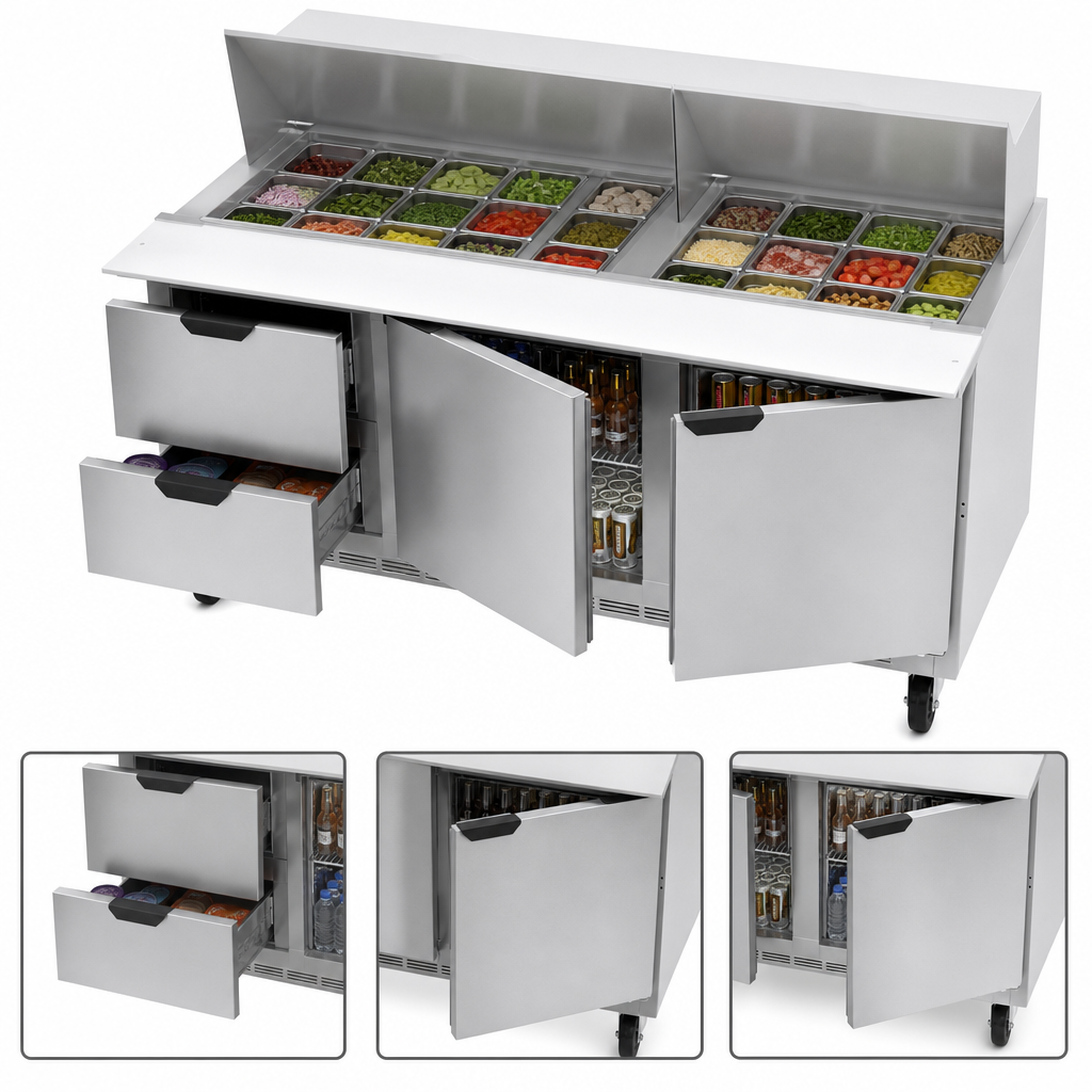 Two Doors and Two Drawers