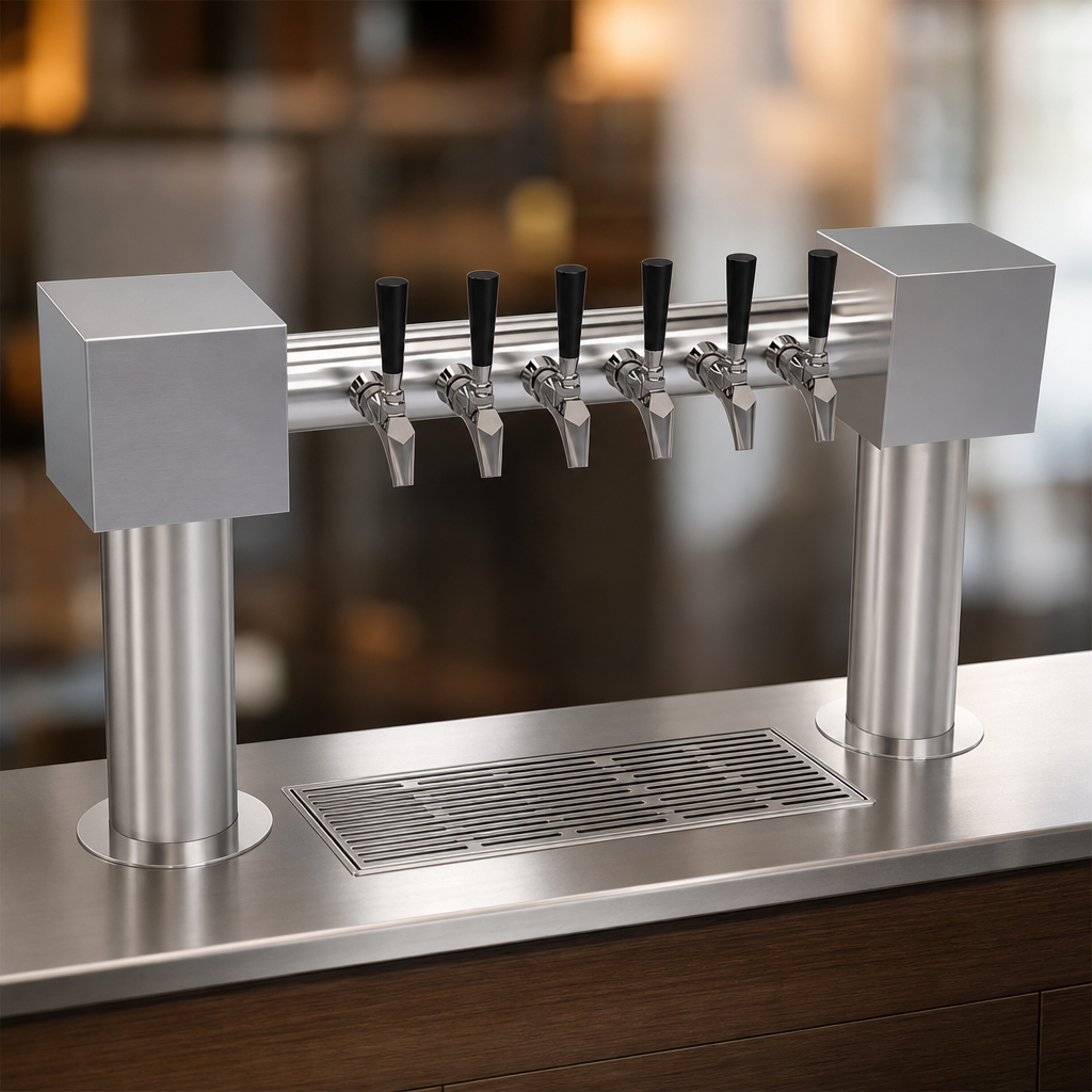 Six-Faucet Capacity