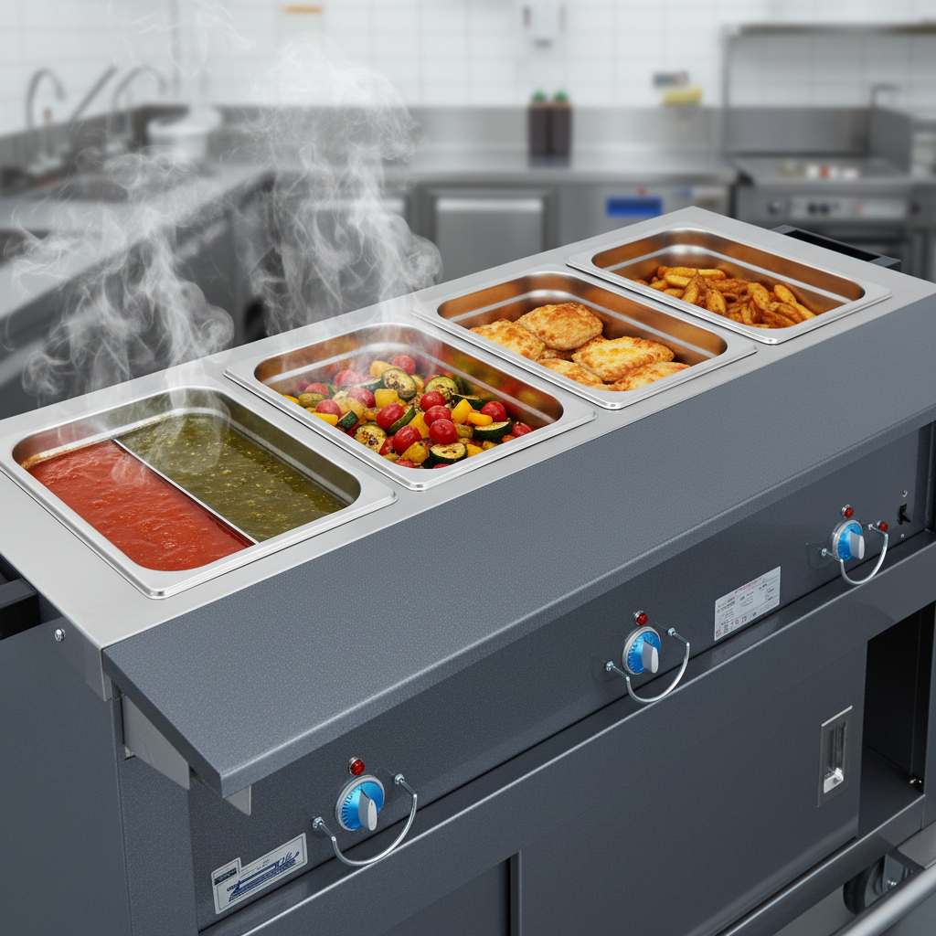 This versatile steamtable expertly handles both wet and dry food holding, adapting to your kitchen's needs.