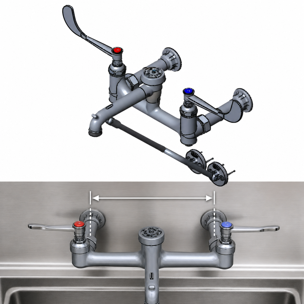 8-Inch Adjustable Centers