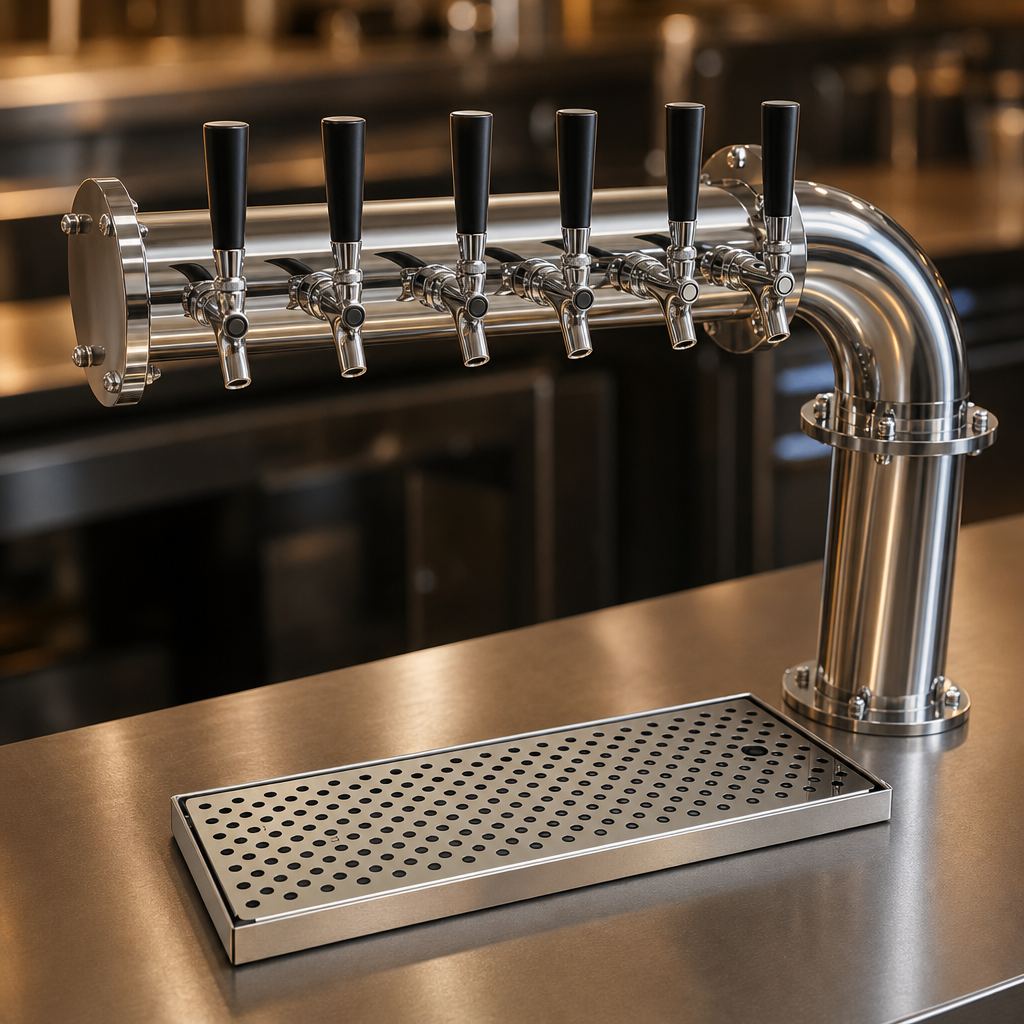 Six-Faucet Setup